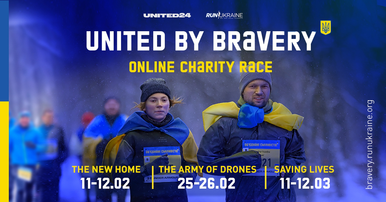 'United by Bravery': Charity Online Races Continue to Support Ukraine